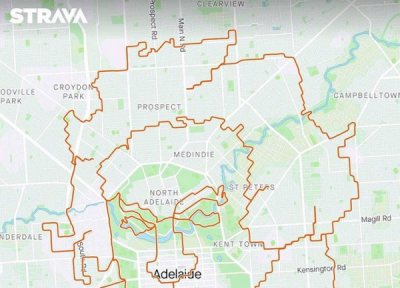 نوع بسیار ویژه ای از هنر: صدها کیلومتر دوچرخه سواری برای ترسیم طرح های پیچیده ای روی نقشه مسیربابی با کمک GPS