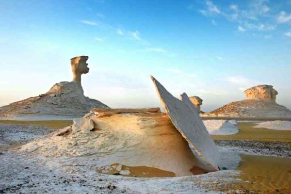 صحرای بیضاء مصر، سرزمینی بی همتا در قلب صحرا